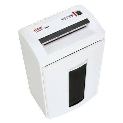 HSM 104.3 Cross Cut Level 3/P-4 Shredder (Discontinued)