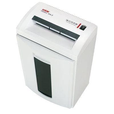 HSM 104.3 Cross Cut Level 3/P-4 Shredder (DISCONTINUED) Shredders HSM