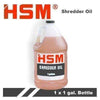 HSM 315 Shredder Oil - 1 Gallon Supplies HSM