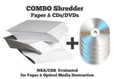 DCS 36/6 High Security COMBO Paper and Optical Media Shredder Shredders HSM