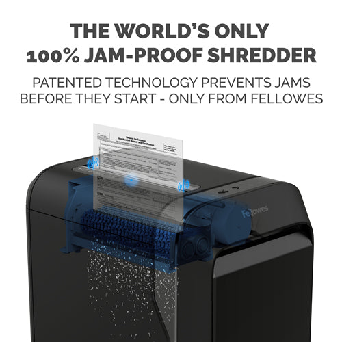 Fellowes Powershred LX220 Black Micro-Cut Shredder