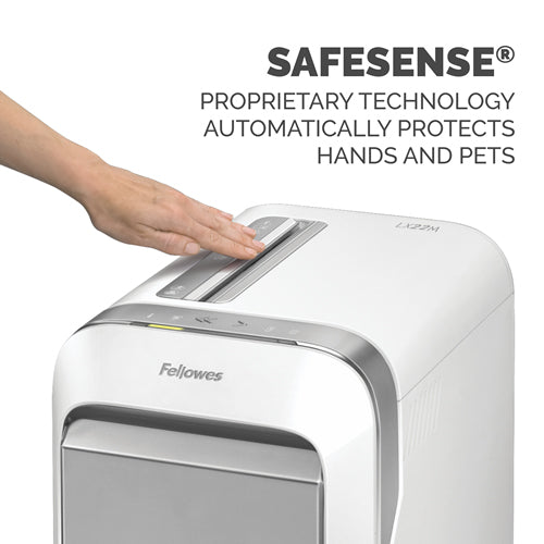 Fellowes Powershred LX220 White Micro-Cut Shredder