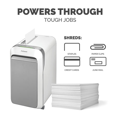Fellowes Powershred LX220 White Micro-Cut Shredder