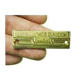 Lower Die Plate for Time & Date Stamp Supplies Whitaker Brothers