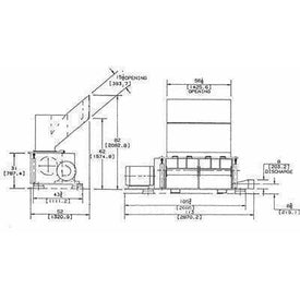 Cumberland 14x56 Thermoforming Granulator Granulators Cumberland