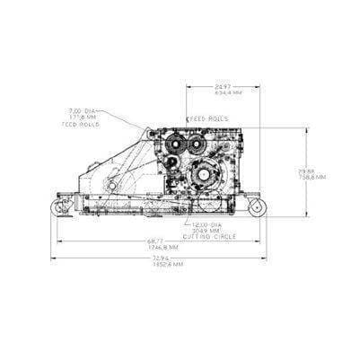 Cumberland 56U Thermoforming Granulator (U-Series) Granulators Cumberland