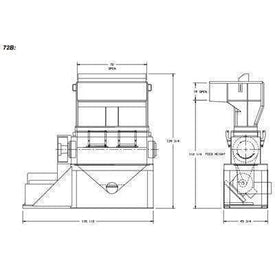 Cumberland 72B Central Granulator (B Series) Granulators Cumberland