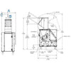 Cumberland 810X Beside-The-Press (800X Series) Granulator (Discontinued) Granulators Cumberland
