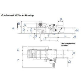 Cumberland VH-25 Shredder (VH Series) Shaft Shredders Cumberland