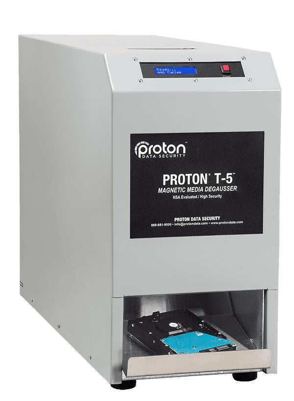 The Proton T-5 Magnetic Media Degausser.
