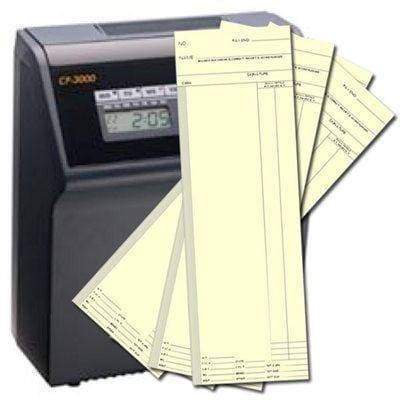Biweekly 2-Sided Time Cards for the Amano CP-5000 Time Clock (Discontinued) Supplies Amano