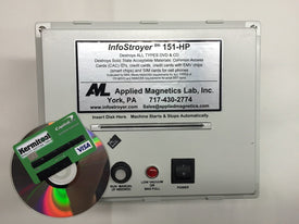 Infostroyer 151-HP Optical Media Destroyer Shredders Infostroyer