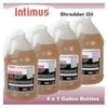 Intimus 78839 Shredder Oil (4 x 1 Gallon Jug) Supplies Intimus